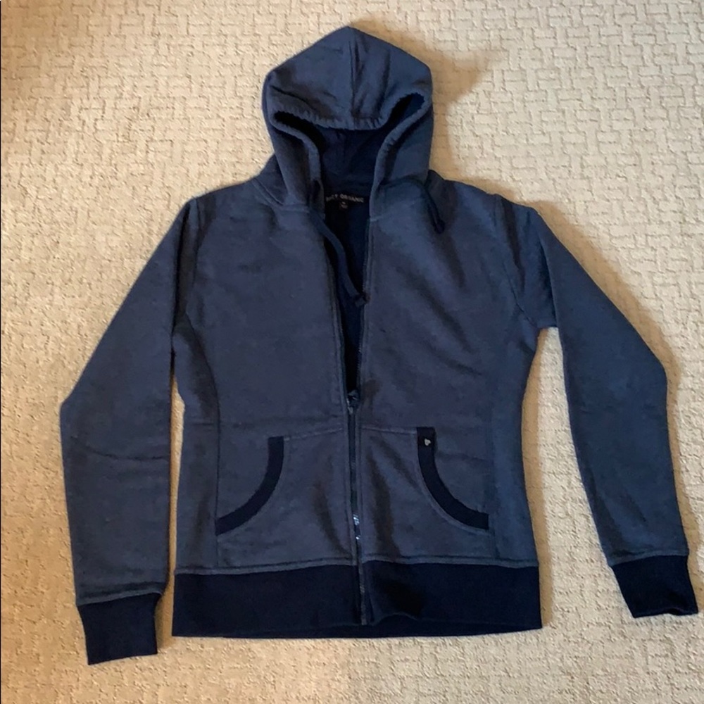 ORGANIC zip-up sweatshirt